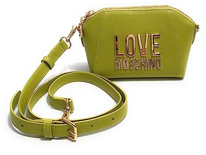 MOSCHINO Borsa donna Love mano/tracolla ecopelle lime B24MO16 JC4023 PICCOLA