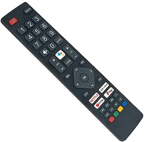 Replacement POF/RMC/0004 Voice Remote Control Fit For polaroid P32RAM1071U P50UAM2351U PA32H4312LEKB P32RDP0119U P50UP1399U P24RP0080U P24RDP0100U PA50U5192MEKB Smart HD Ready LED Android TVs