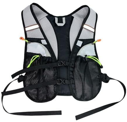 Generisch Gilet da bere – tessuto Oxford, gilet da corsa, leggero, regolabile, traspirante, per trail running, ciclismo, ciclismo, trekking, escursionismo, alpinismo