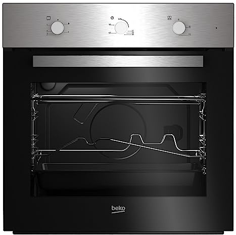 Beko BIGT21100X forno Forno elettrico, Forno a gas naturale 72 L 2250 W Nero, Acciaio inossidabile A+