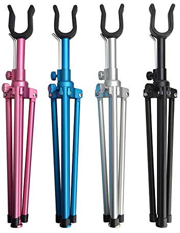 SHARROW Pro Bogenständer für Recurvebogen Langbogen Bogen Halter Seitenständer Bogensport Zubehör Pfeile und Bogen (Pink)