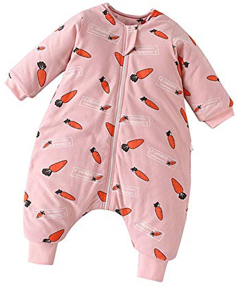 WANGLXST Sicurezza Sacco Nanna per Bebè, Sacco a Pelo Tutto L'Anno per Bambini, Sacco a Pelo per Bambini, Sacchi a Pelo in Cotone Organico Diverse Misure Comodo, A