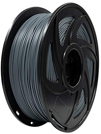 VOXELAB PLA Pro Filament 1.75mm, Hochwertiges 3D Drucker Filament PLA Pro, Gute Haftung für 3D Druck, Ordentliche Spule, Präzise Maßgenauigkeit +/- 0.02 mm, 1kg (2.2lbs) (PLA Pro Grau)