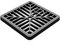 QUERGO Drain Covers Outdoor 150mm x 150mm (6 in x 6 in) Square Outdoor Drain Cover