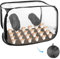 GOMETY Box per funghi con 2 porte a braccio, 90 x 60 x 60 cm, set compatto per allevare funghi, allevamento di funghi, set pieghevole per gli amanti dei funghi