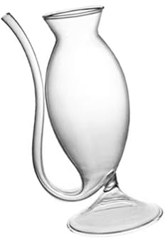 SELVFZ Bicchiere da cocktail efficiente, creativo, molecolare, per cocktail, champagne, con tubo per bevande per feste ed eventi speciali
