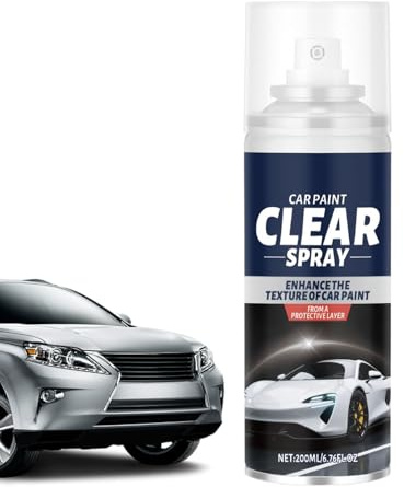 Generico Pulitore Carrozzeria - 200 Ml Spray Detergente con Rivestimento Trasparente,Prodotti per Cura Esterna,per Lucentezza Prevenzione Ruggine Sporco Macchie d'Acqua Escrementi di