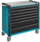 Hazet | Werkzeugwagen ASSISTENT 179NXL / NXXL | Breite x Tiefe x Höhe 1133 x 518 x 1020 mm | 8 Schubladen