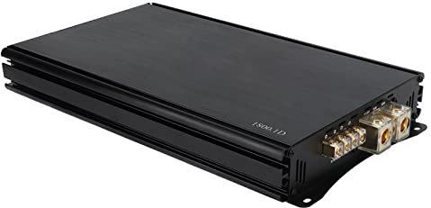 Amplificateur de voiture, amplificateur stéréo de voiture noir amplificateur de puissance audio protection contre la surchauffe universel pour automobile