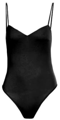 TTPSRY Body Donna senza Maniche Bodysuit Modellante Contenitivo con Spalline Sottili Outfit Estivi Intimo Modellante per Tutti I Giorni Elegante versatile