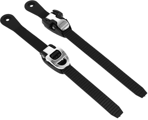Toyvian 2Pcs Adjustable Skates Straps Fixed Buckles for Roller Inline Skating Shoes with Stable Secure Design for Boys and Replacement Accessories