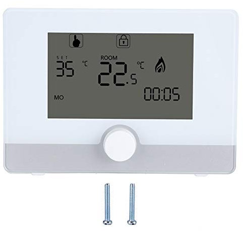 I termostati digitali programmabili sono altamente adatti per controllare la temperatura dei di riscaldamento a caldaia montati a parete