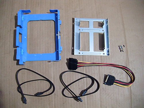Compatible For Dell OptiPlex 3040 5040 7040 3050 5050 7050 3060 5060 7060 SFF Precision 3420 3.5 Hard Drive Bay Caddy HDD 2.5 SSD Bracket H8V8K 1B5146200-600 Transcend F3TJ0