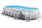 Intex 16FT6IN X 9FT X 48IN PRISM FRAME OVAL POOL - Ovaler Prismrahmen Pool - Schwimmbad - Freizeit, Entspannung, Schwimmen, Familienspaß, Partys, kleine Schwimmwettbewerbe - 122 cm hoch