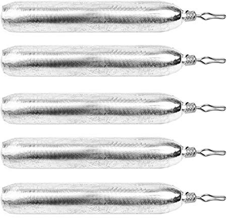 Dropshot Blei Stabblei Drop Shot Sinker 5 Stück 14 Gramm