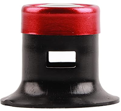 yuytee 20X Uhrmacherlupe, Lupenbecher, Lupe für Uhrenschmuck, Uhrenreparatur Wartungswerkzeug für Uhrmacher, Saphirspiegel Metalllupe