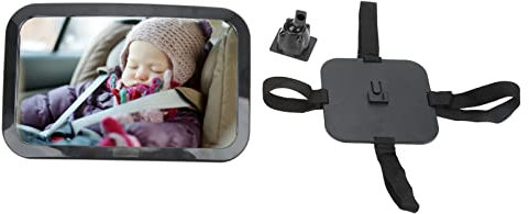 Specchio Retrovisore Per Auto Per Bambini Specchio Del Sedile Posteriore Con Visione Chiara E Monitoraggio Della Sicurezza Regolabile A 360 Gradi Infrangibile Per Camion SUV E Posti Posteriori