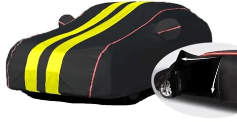 DINGQINGYUN Autoabdeckung Wasserdicht Outdoor für Jaguar E-Pace(2018-2023), Autoabdeckung Hagelschutz, Autoschutzhülle Autoabdeckung, UV Schutz Staubdicht Winddichte Allwetterschutz(A2)
