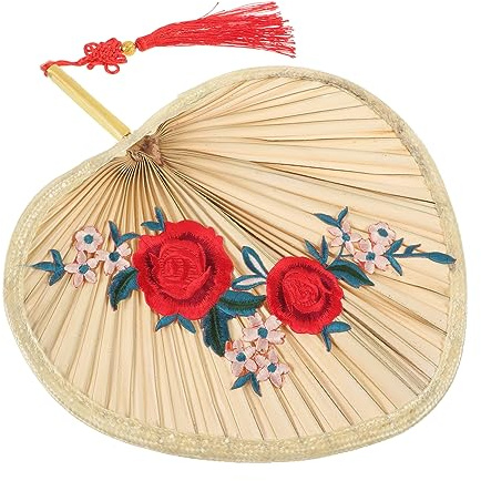 MUELODSIC Abanico Palma Chino Abanico De Verano Mano Para Fiestas y Actividades Al Aire