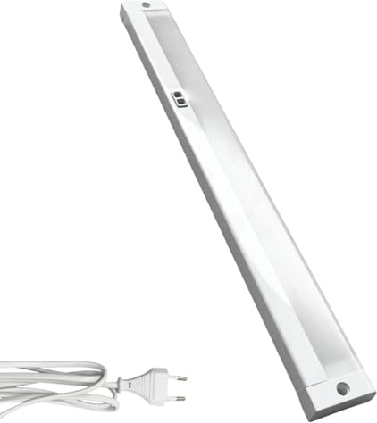 Evotrade Luminella Sottopensile MARBELLA Applique LED Dimmer Tattile e ON/OFF a Sfioramento – Disponibile in Tre Lunghezze Combinabili e Cavo 1,5 m con Spina Europea (Lunghezza 90 cm)