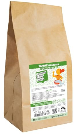 Materiamadre - Jabón de Marsella en escamas con perfume de Marsella 100% vegetal