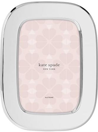 Kate Spade New York Silver South Street 4 X 6 Oval Frame, 0.80 LB