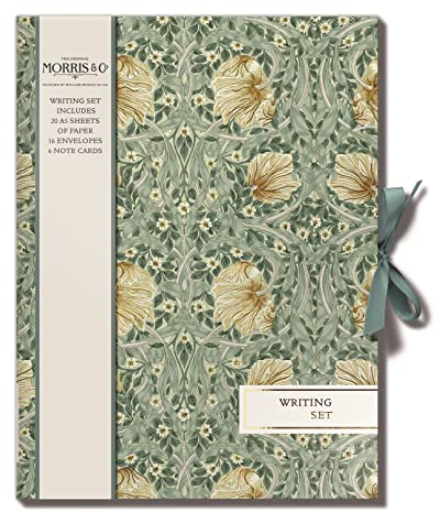 The Great British Card Company featuring William Morris Stationery - (William Morris - Writing Set) WMS0002