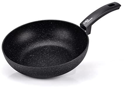 Moneta Etnea Evolution Wok 1m 28cm,anche per induzione, 100% Made in Italy