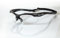 EXEL Floorball/Unihockey Schutzbrille Intense Eyeguard, für Jugend und Erwachsene, IFF geprüft, mit Nackenband und Brillenputztuch (Black)