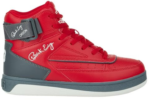 Ewing 33 Hi Orion Strap Basketballschuh für Herren, Rot/Grau/Weiß, 41.5 EU