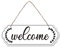 SUPERDANT Cartelli di Benvenuto In Legno Targhe Decorative Da Parete Decorazioni Rustiche per Fattoria Cartelli In Legno Appesi A Parete Decorazioni Artistiche Da Parete per Ingresso 30x10cm