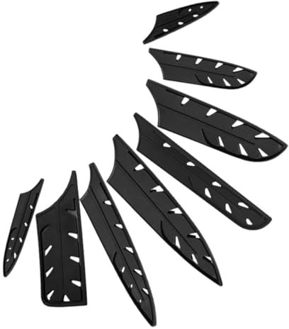 Cabilock 8piezas Kit De Vaina Para Cortador De Frutas Protector De Cuchillas Funda De Cortador De Cocina Incluye Fundas Huecas Para Transporte De Plástico