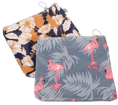 COLLBATH Damenbinden Tasche 2stücke Wiederverwendbare Periode Taschen Damenbinden Beutel Reisezubehör Für Münzen Karten