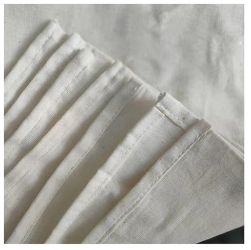 Tejido filtrante Bolsa de tela de queso reutilizable, filtro de tela de queso for leche de soja, leche de frutos secos, relleno de verduras, yogur, colador de café, 30 x 45 cm(20x30cm)