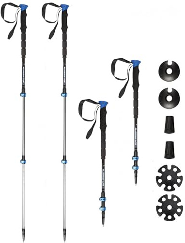 SKINSTAR T1 Tourenstock Trekkingstöcke Skistock Skitourenstock Skistöcke Wandern