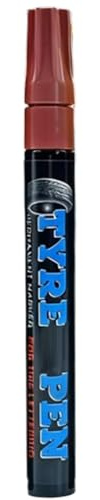 Paint Marker for Tyres, Permanent and Non-Bleached Fast Drying Tire Marker Pen for Drawing and Writing on Metal and Rocks | For Motorcycles Bicycles Metal Glass