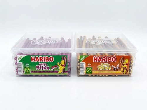 minafood Bundle för Fruktgummi Stickor Körsbär & Cola 2-pack 1125g