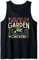Garden Chickens Lover Funny Gardening For Gardener Men Women Tank Top