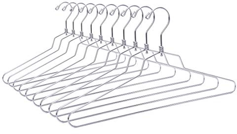 16 Quality Metal Hangers, 30-Pack, Swivel Hook, Stainless Steel Heavy Duty Wire Clothes Hangers, Heavy-Duty Clothes, Jacket, Shirt, Pants, Suit Hangers (30, 16 inch)