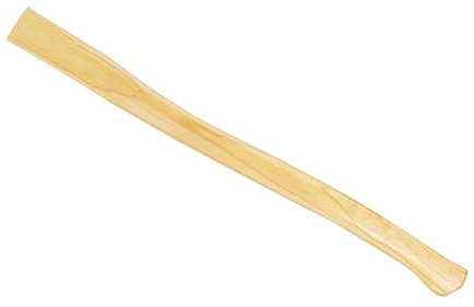 CoCud Poignée de Rechange pour Hache, Bois de Toon Plat de 70 cm/28 avec Prise en Main Confortable en Bois - (Applications : pour Hache à Marteau à Œil Ovale)