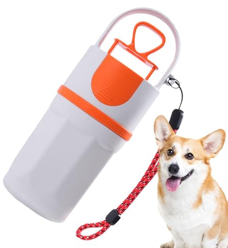 Paletta per escrementi di cani con una sola mano, paletta per escrementi di cani con manico lungo, paletta portatile per rifiuti di animali domestici, paletta pieghevole per la raccolta dei rifiuti di