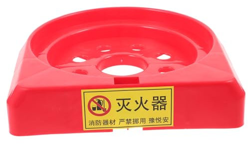 SHINEOFI Supporto Per Estintore a Polvere in Plastica Resistente Per Auto e Camion, Base Compatta Stabile Da Pavimento Per Estintori 3-8 Kg, Per Bagagliaio Veicoli