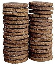 Indian desi Gir Cow Dung Cake Antipollutant Camphor Kande - Use as Garden Fertilizer spiritual positivity (30)