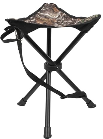 Allen Company Vanish Camo Tripod Stool, Realtree Edge