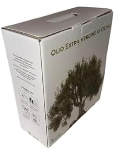 TravelBox 10 Bag in Box 5 Litri - Sistema di Packaging Sottovuoto con Sacco Barriera Ossigeno e Scatola in Cartone Ondulato, Ideale per Liquidi, Conservazione Prolungata e Sicura (10)