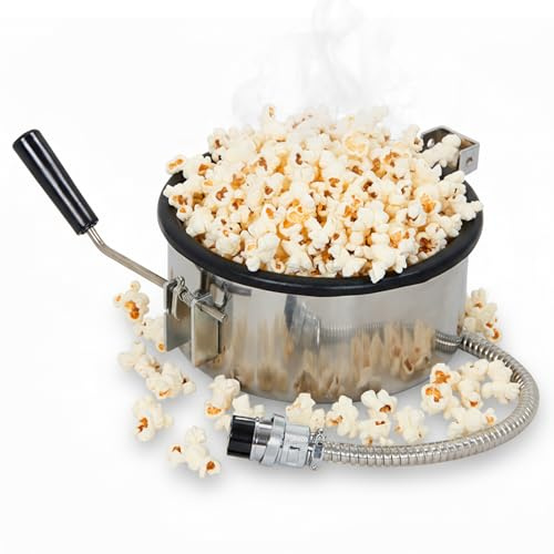 Heissluft Popcornmaschine Zubehör – 2 Holes-15mm Popcorntopf, Elektrische Handgekurbelte Popcorn-Herstellerteile ​Topf Einfach zu reinigen Anti-Scorch-Pfanne für Mais und Snack