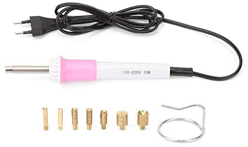 15W Applicatore Hotfix applicatore di con 7 Punte Applicatori per Vestiti Scarpe Bag Card EU Plug 110-220V