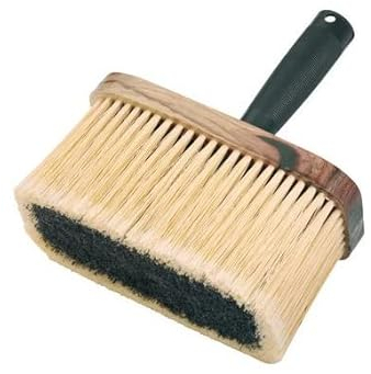 Storch Decken-Bürste, Acryl, Wasserbasierend, Polyester, weiß, large, Flachborste