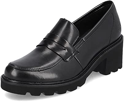 Remonte Femme Escarpins D0A00, Dame Escarpins Classiques,Semelle intérieure Amovible,Chaussure d'affaires,Escarpin de Bureau,Schwarz,39 EU / 6 UK