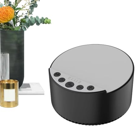 Wireless Charger Speaker, Fast Charging Station, 3.94x3.94x2.25 inches 15W with Sleep Noise Function, Sound Machine for Travel Trips Study Room Hotel Beach Party, Phones